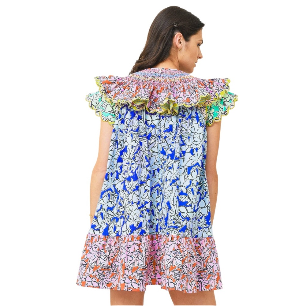NEW CELIA B FLORAL DUSTEEN DRESS - Picture 3 of 13